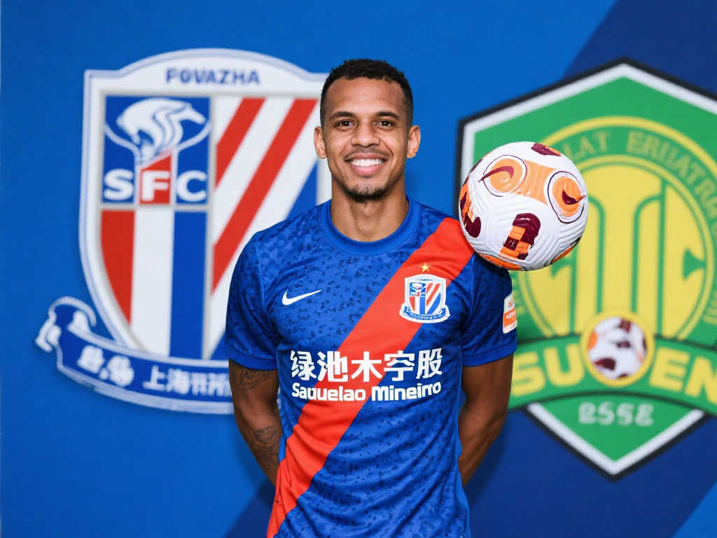 官方：申花宣布巴西前锋绍洛·米内罗正式签约